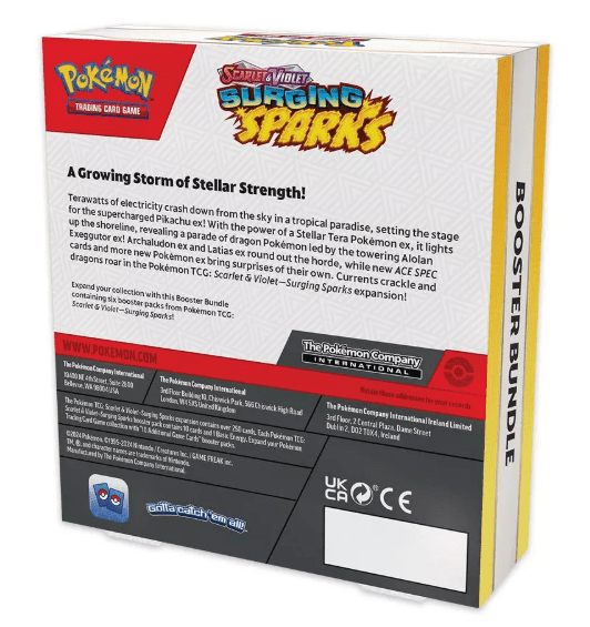 Pokemon TCG - Scarlet & Violet: Surging Sparks Booster Bundle!