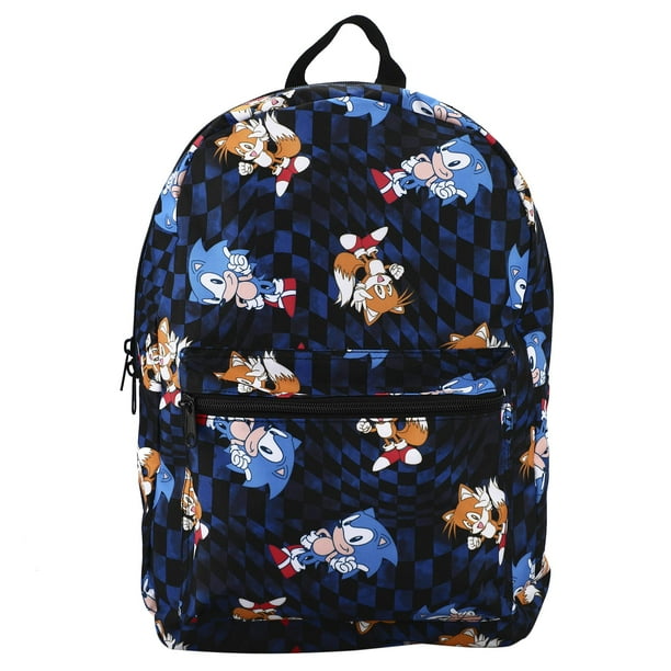 Mochila Bioworld con estampado del personaje de Sonic The Hedgehog