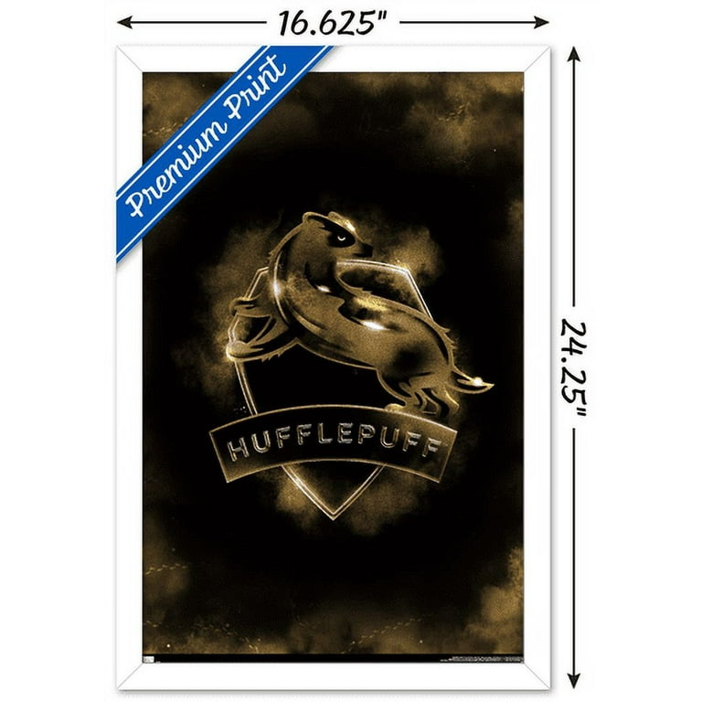 Harry Potter - Slytherin Crest Magic Wall Poster, 14.725 x 22.375, Framed  