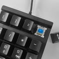thumbnail image 3 of Merdia Mechanical Numeric Keypad Mini Wired Numpad 22 Keys OUTEMU Blue Switch Portable Keypad Extended Layout for Financial Cashier Securities | Num Pad | Keyboard Number pad | Numpad Keyboard -Black, 3 of 7