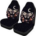 thumbnail image 5 of Pzuqiu Moon Butterfly Car Seat Covers Breathable, Suitable for Van Seats Vehicle Seats Car Seats, Front and Rear Seat Cover Set for Truck Trucks, 5 of 10
