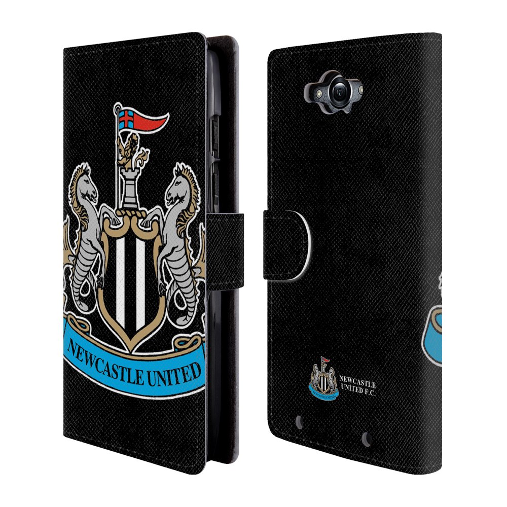 OFFICIAL NEWCASTLE UNITED FC NUFC 2017/18 CREST & PATTERNS LEATHER BOOK
