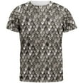 thumbnail image 1 of Steel Scale Armor Costume All Over Adult T-Shirt, 1 of 1