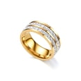 thumbnail image 2 of Anillo de mujer, adornos de joyería, decoración de mano, hermosos anillos románticos brillantes para mujer, accesorio de moda, decoración de Ropa, zapatos y accesorios Miscelánea Oro/2 capas Minnieouse AP015313-04, 2 of 6