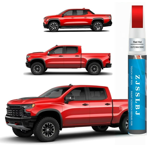 Red Hot(G7C/WA130X) Touch Up Paint Compatible with Chevrolet, Car Paint Pen Scratch Repair Two-In-One Touch Up Paint