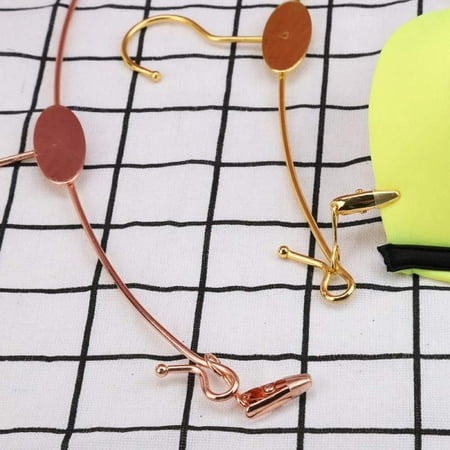 

Metal Hangers with Clips for Underwear Clothes Bra Socks Panties Jeans Skirt