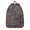 Exotic Paisley O, variant on Folk Style Mandala School Backpack for Women, Ethnic Boho Canvas Daypack with Traditional Tribal Sacred Symbol Ornament