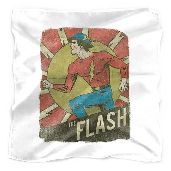 The Flash Tattered Poster Bandana (21 in x 21 in)