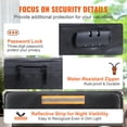 thumbnail image 5 of VEVOR Fireproof Document Box with Lock 2000 14.17x10.63x4.13, 15.35x12.4x13.98 & 16.25x12.85x14.89 inch Folding box-type+with lock - Legal, 5 of 5