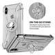 thumbnail image 3 of Funda iLuv Crystal Ring para iPhone X y Xs Transparente, 3 of 6