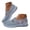 Grey, variant on YLYL Women Orthopedic Knitted Loafers Floral Embroidered Arch Support Breathable Non Slip Walking Shoes