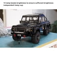 thumbnail image 4 of tamizeot Metal Front Bumper Portable CNC Bull Bar Colorful Spotlight Waterproof Wear-resistant RC Car Winch Simple  for Operation Type 1, 4 of 6