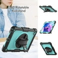 thumbnail image 3 of SaniMore for Lenovo Tab M10 Plus 3rd Gen 10.6" 2022 (TB-125F/TB-128F) Case, 3 Layers Multi-Functional Cover with Pencil Holder Shoulder & Hand Strap Kickstand Shockproof Protective Shell, Skyblue, 3 of 7
