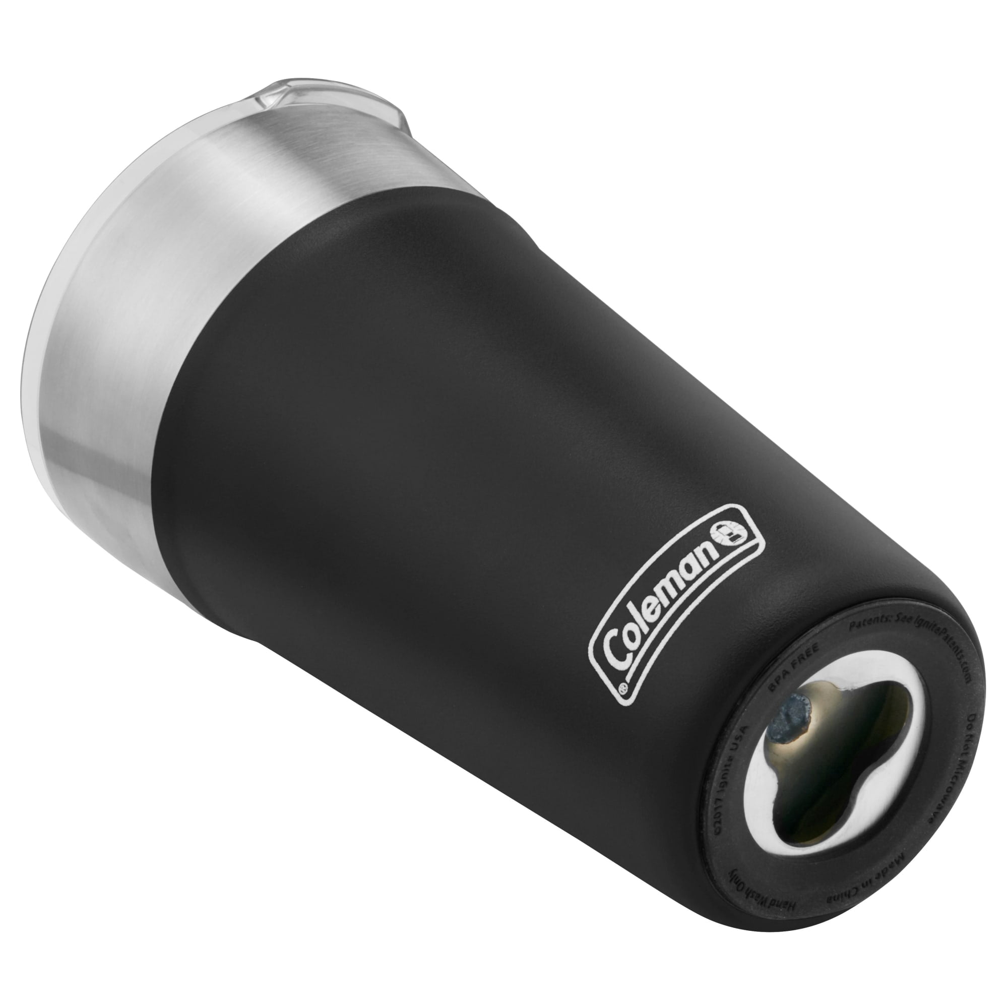 Coleman 20oz. Brew Stainless Steel Insulated Tumbler, Black