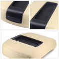 thumbnail image 4 of Cubierta de cuero para reposabrazos con tapa de consola central 15217111 Reemplazo directo Ajuste para 07-14 Fácil de instalar Accesorios Beige Macarena Tapa de la consola central, 4 of 6