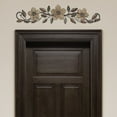 thumbnail image 2 of Stratton Home Decor Rustic Floral Scroll Over the Door Wall Wooden Crest, 2 of 4