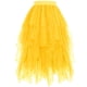 thumbnail image 1 of Faldas Largas para las Mujeres de Verano Estrella en Capas Torta Irregular Mitad de Longitud Malla Lentejuelas Falda, Fondo de la Primavera Casual, 1 of 6