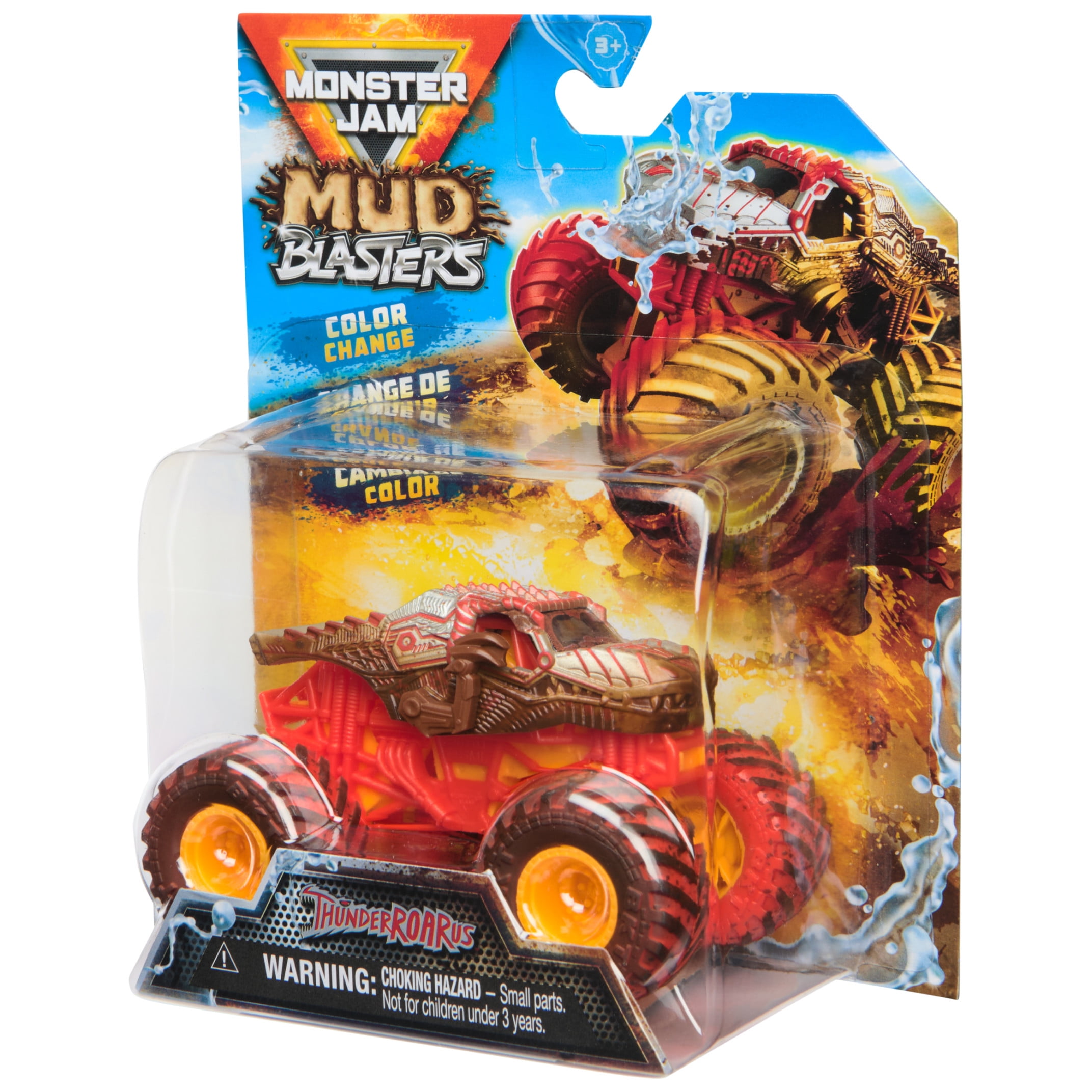 Monster Jam Mud Blasters ThunderROARus Color Change Monster Jam
