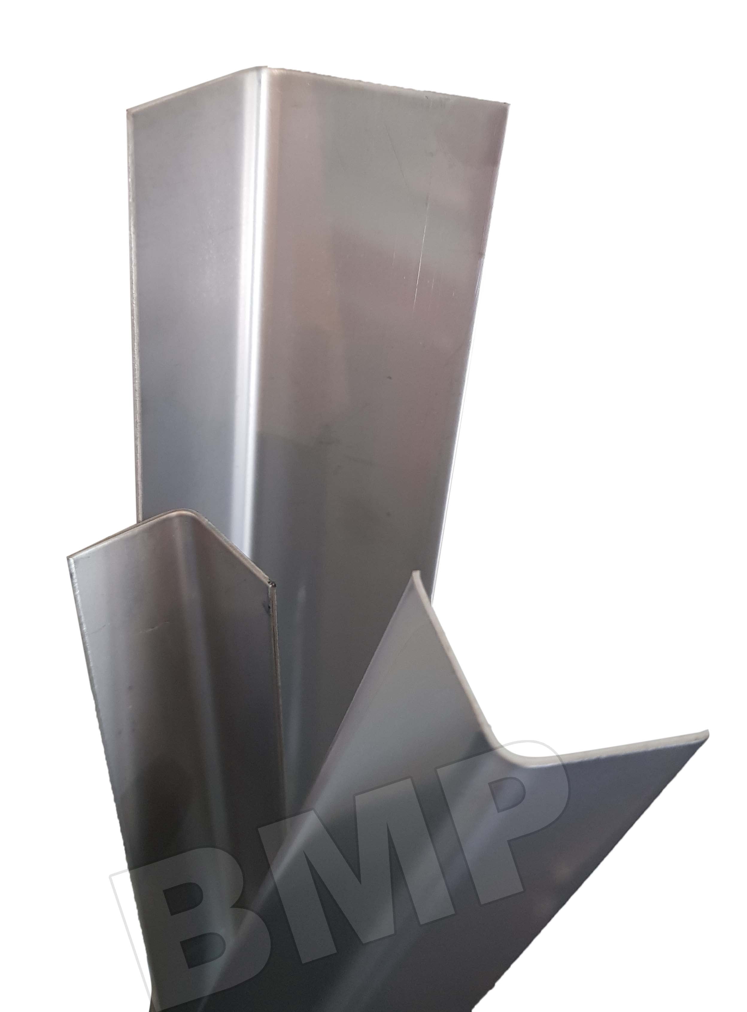 STAINLESS STEEL CORNER GUARD ANGLE KITCHEN NURSING 1x1x48" 20ga 304 0600113.1