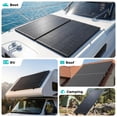 thumbnail image 6 of ECOBOSS 400W Solar Panel Kit, 2×200W N-Type Panels, 25.6% Efficiency, 16BB, 12V for RV, Marine & Off-Grid, 6 of 9
