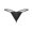 Black, variant on Plus Size Underwear for Women, Womens Cotton Underwear, Lady Lace Briefs Knickers Thongs Side Tie Panties
