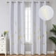 thumbnail image 1 of Cortinas Estelar Textiler Blanco Grisáceo Opacas 214 cm de Largo, 1 of 9