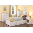 thumbnail image 2 of Prepac Astrid White Twin Headboard, 2 of 4