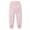 Pink, variant on Kids Warm Snow Pants Boys Girls Waterproof Sherpa Lined Sweatpants Winter Thicken Fleece Jogger Pants with Pockets 4-15 Years