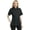 Black, variant on Women's Chef Coat Short Sleeve Chef Jacket Lightweight and Flexible Allows Freedom of Movement Multiple Pockets for Convenient Storage Perfect for Long Hours in the Kitchen