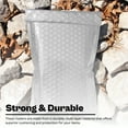 thumbnail image 3 of MMBM Silver Glamour Bubble Mailers 13" x 17.5" 100 Pieces Moisture Effective Metallic Mailers for Privacy Protection, 3 of 5