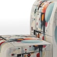 thumbnail image 4 of Designart "Geometric Metamorphosis Colorful Suprematism" Chaise d'Appoint Abstraite Multicolore - Fauteuil Moderne pour Chambre, 4 of 7