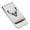 Silver, variant on Stainless Steel Geometric Polygon Deer Animal Classic Slim Money Clip Credit Card Holder