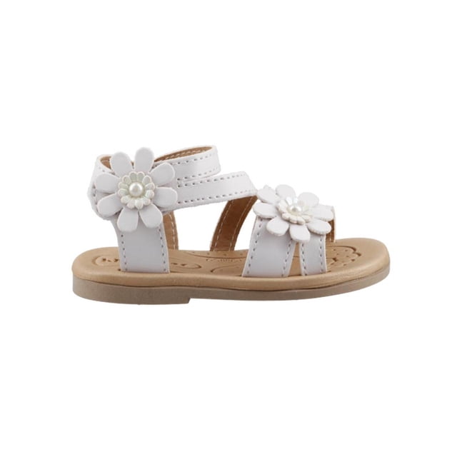 Sandalia Niña Biberones Casual blanco 10.0