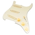 thumbnail image 4 of Musiclily Pro SE Pre-wired Standard SSS Pickguard with Staggered Alnico 5 Magnet Single Coil Pickups for ST Style Electric Guitar, 3ply Cream, 4 of 5