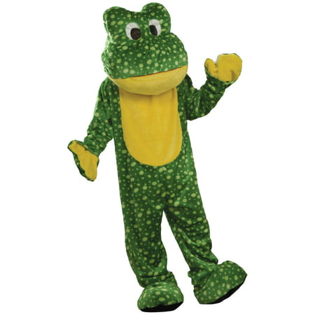 Deluxe Plush Frog Mascot Costume