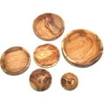 thumbnail image 5 of Olive Wood Handcrafted Bowls, Set of 6 sizes ( 2.8 - 7.2 Inches in diameter ) - Asfour Outlet Trademark, 5 of 5