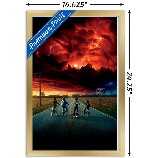 Netflix Stranger Things: Season 2 - Key Art Wall Poster, 14.725