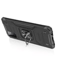 thumbnail image 6 of Case for Samsung Galaxy A72 5G Armor Hybrid with Ring Holder Kickstand Shock Heavy-Duty Durable Rugged Dual Layer Phone Cover for Galaxy A72 5G by Xpm - Black, 6 of 7