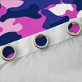 thumbnail image 4 of Manfei Camo Blackout Curtains Set of 2 (38x54 Each),Rustic Outdoor Curtains and Drapes,Pink White Deepblue Living Room Curtains For Kids,Luxury Bedroom Decor, 4 of 6