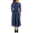 thumbnail image 2 of Alex Evenings Womens Sequined Tea Length Evening Dress, 2 of 2