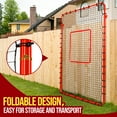 thumbnail image 5 of 7x4FT Volleyball Rebounder Net,Angle Adjustable Volleyball Training Equipment for Hitting,Blocking,Serving,Setting, 5 of 5