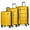 Yellow, variant on Swiss Mobility LAX Three Piece Luggage Set