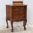thumbnail image 1 of Bowery Hill 3 Drawer End Table in Walnut Stain, 1 of 2