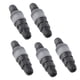 thumbnail image 5 of Conector de manguera de compresor de aire, 5 juegos de manguera de compresor de aire rápido neumático Acoplador rápido Conector rápido neumático autoblocante Los mejores materiales, 5 of 14