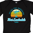 thumbnail image 4 of Inktastic Summer Enjoy the Sunshine Fort Lauderdale Florida in Blue Boys or Girls Long Sleeve Baby Bodysuit, 4 of 5
