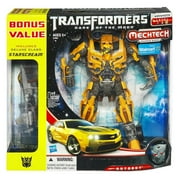 Transformers Dark Of The Moon Bumblebee Figure With Deluxe Class Starscream Vehicle