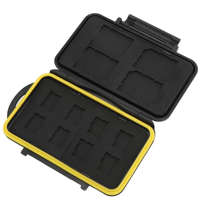 Soporte Para Tarjetas De Memoria, Funda Para Tarjetas De Almacenamiento De Cámara, Protección Portátil Firmemente Fijada Para Tarjetas De Microalmacenamiento