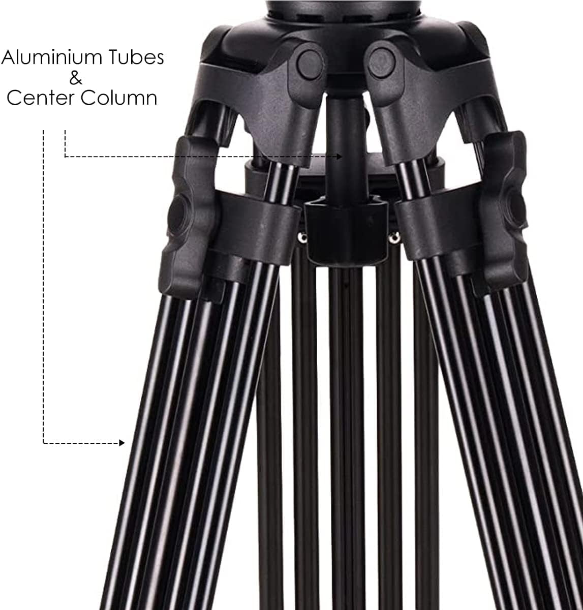 Professional Quad Tube Aluminium 72" Tripod For Canon Zoom Telephoto EF 100-400mm f/4.5-5.6L IS USM