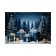 thumbnail image 5 of Juego de 4 manteles de Navidad • Manteles de mesa navideños para decoración del comedor • Decoración festiva para el hogar y el salón • A prueba de derrames y fácil de limpiar, 5 of 8