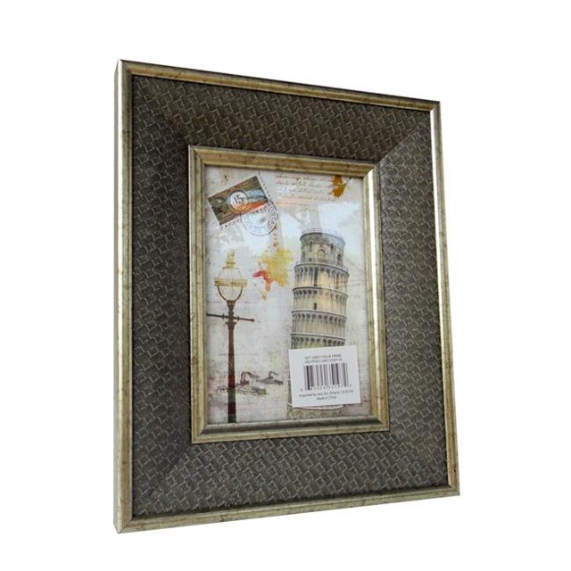 Jeco HD-PF001-GR Cadre Photo 5 x 7 Po, Gris